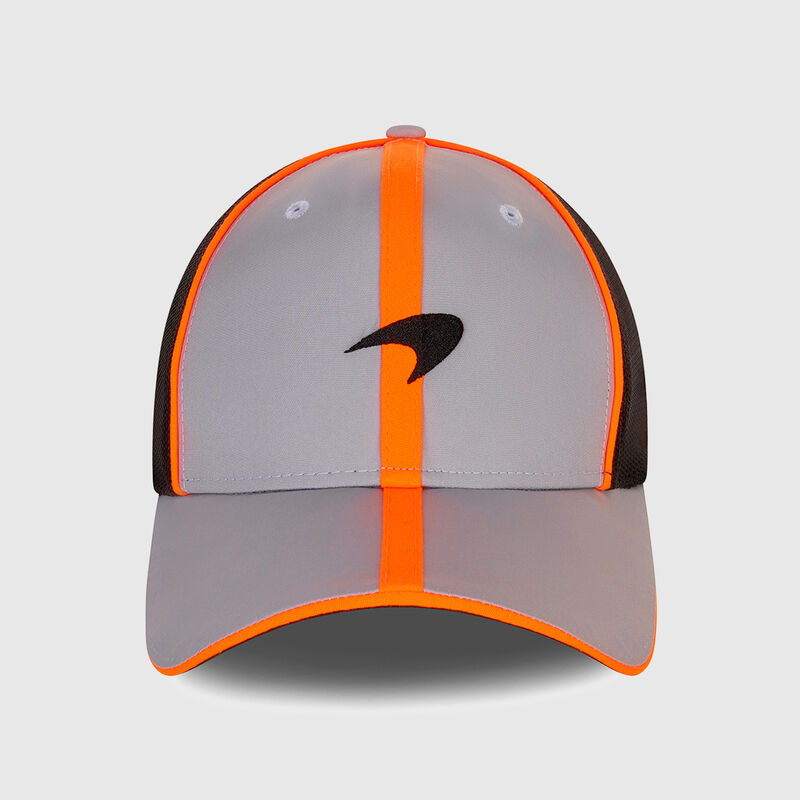 MCLAREN SL STRIPE PANEL 9FIFTY CAP - grey