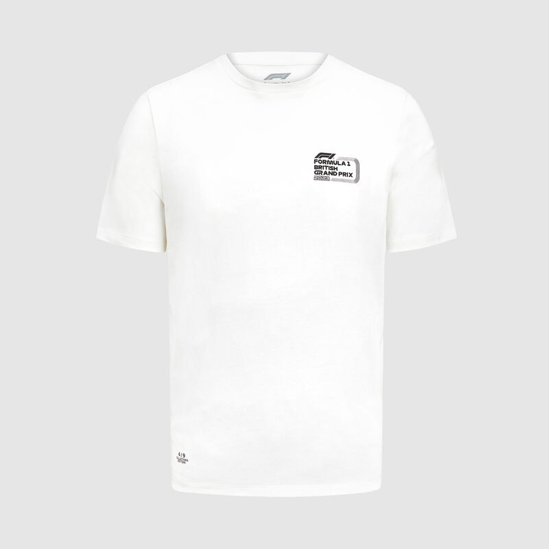 F1 FW RS SILVERSTONE TEE - white