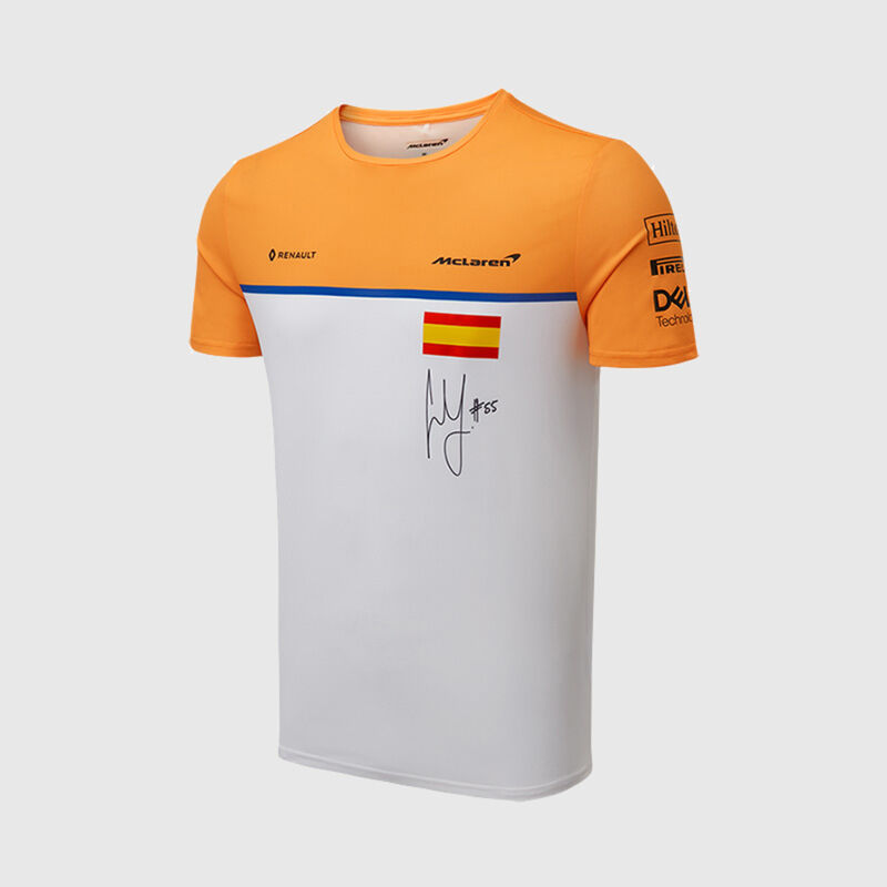 MCLAREN RP SAINZ DRIVER TEE - white