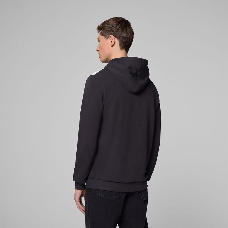 SF FW LARGE SHIELD HOODY - black