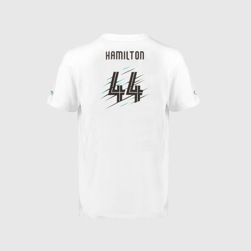 Lewis Hamilton Kids 44 T Shirt Mercedes Amg Petronas Motorsport Fuel For Fans