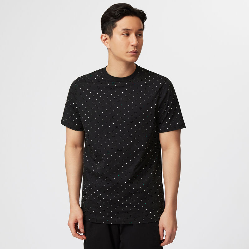 MAPF1 FW MENS POLKA DOT TEE - black