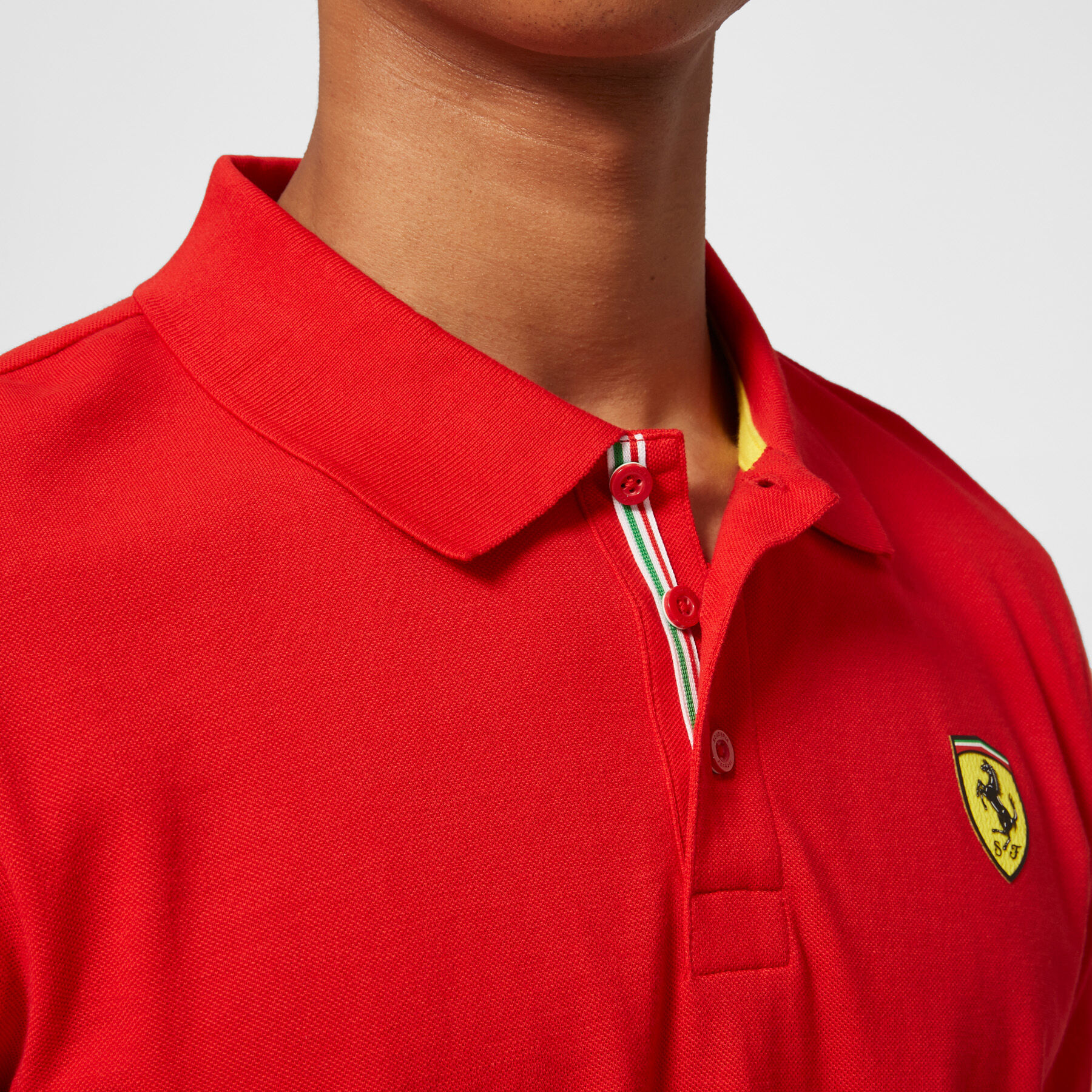 Ferrari button sale shirt