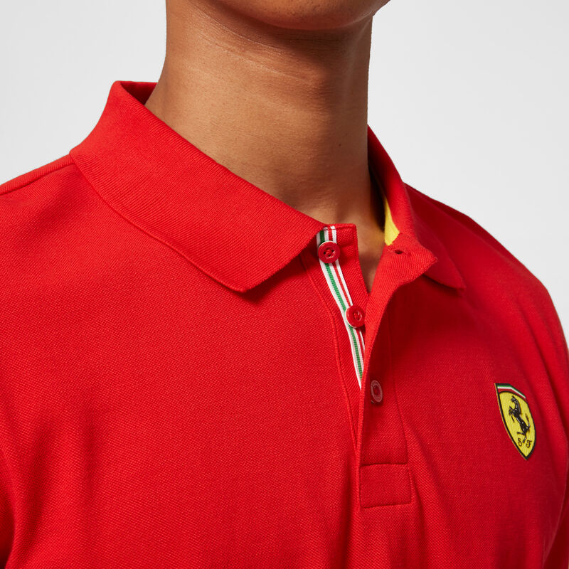 SF FW MENS CLASSIC POLO - red