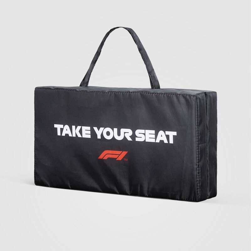 F1 FW LARGE LOGO SEAT CUSHION - black