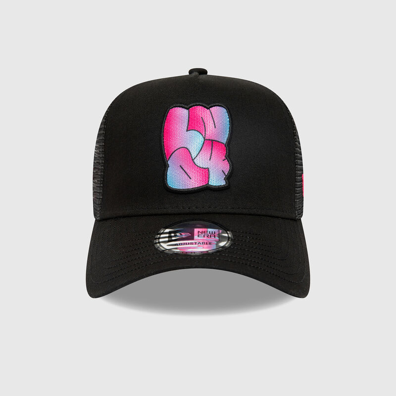 MCLAREN SL LIFESTYLE LN4 TRUCKER CAP - black