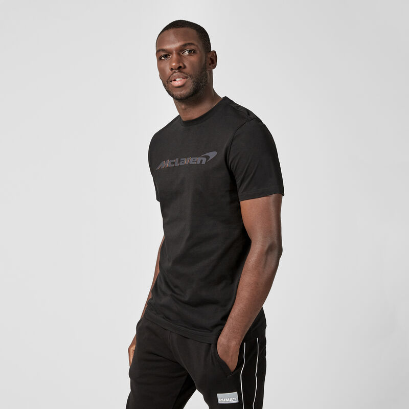 MCLAREN FW MENS STEALTH LOGO TEE - black