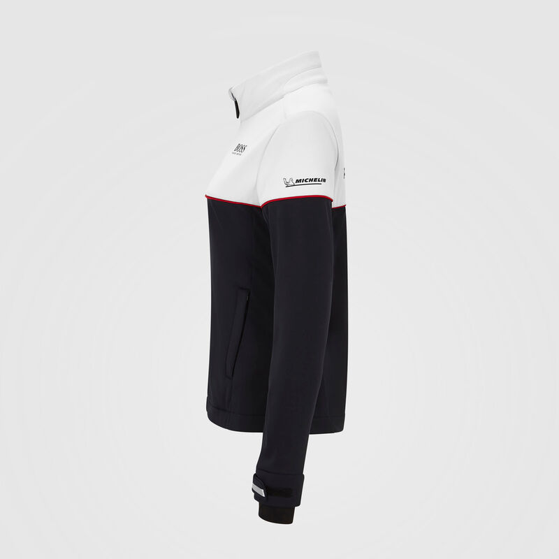 PORSCHE RP WOMENS TEAM SOFTSHELL JACKET - black