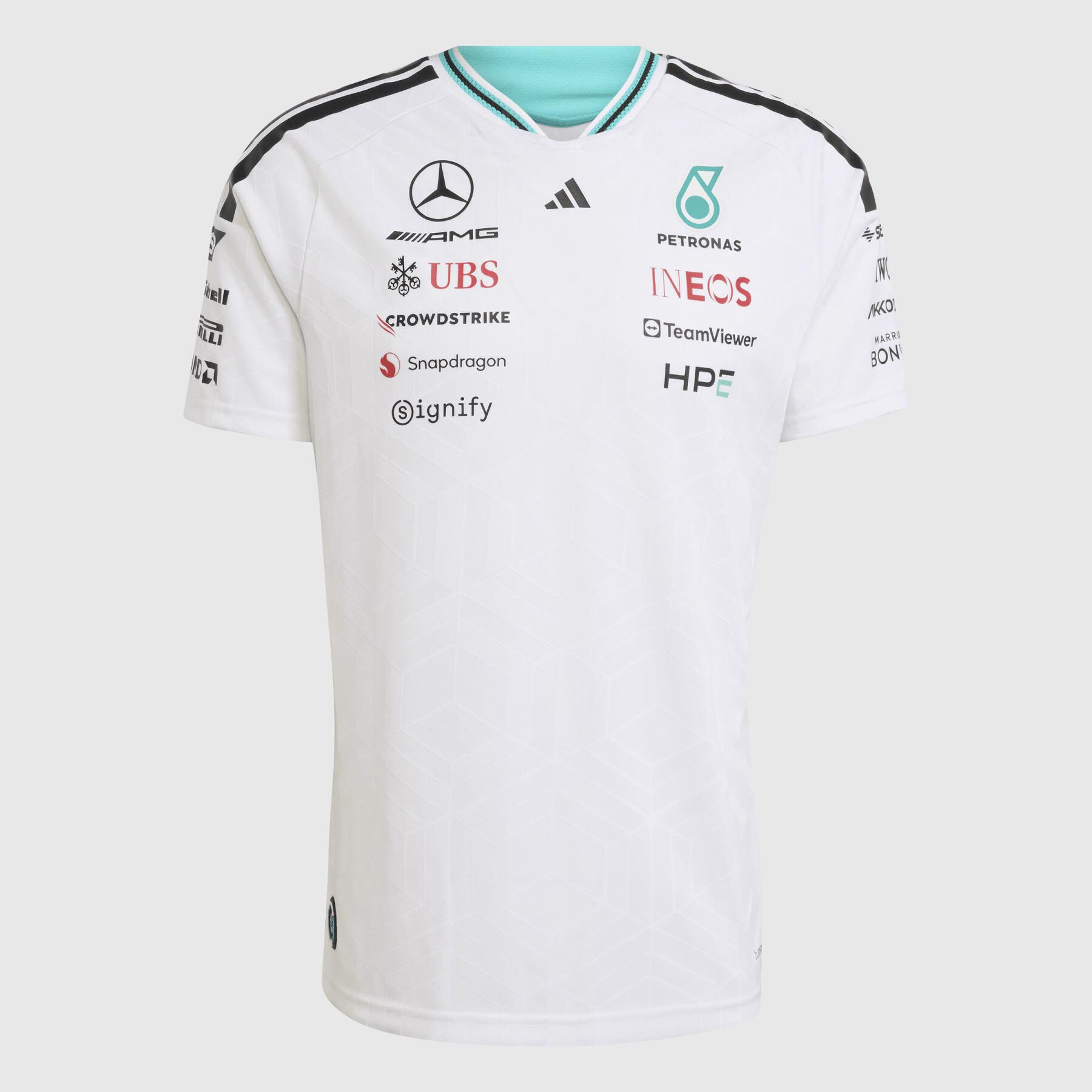 adidas 2026 Team Authentic Driver T-shirt - Mercedes-AMG F1 | Fuel