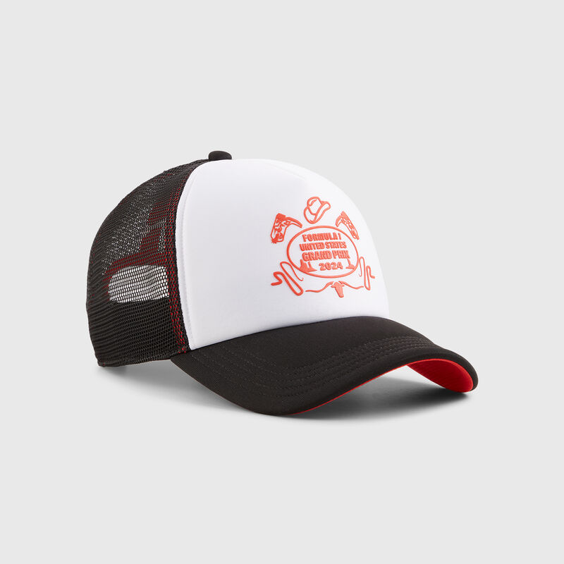 PUMA F1® 2024 US GP Cap 2024 - F1 Collection - Black ONE SIZE - Fuel For Fans F1 Merchandise store