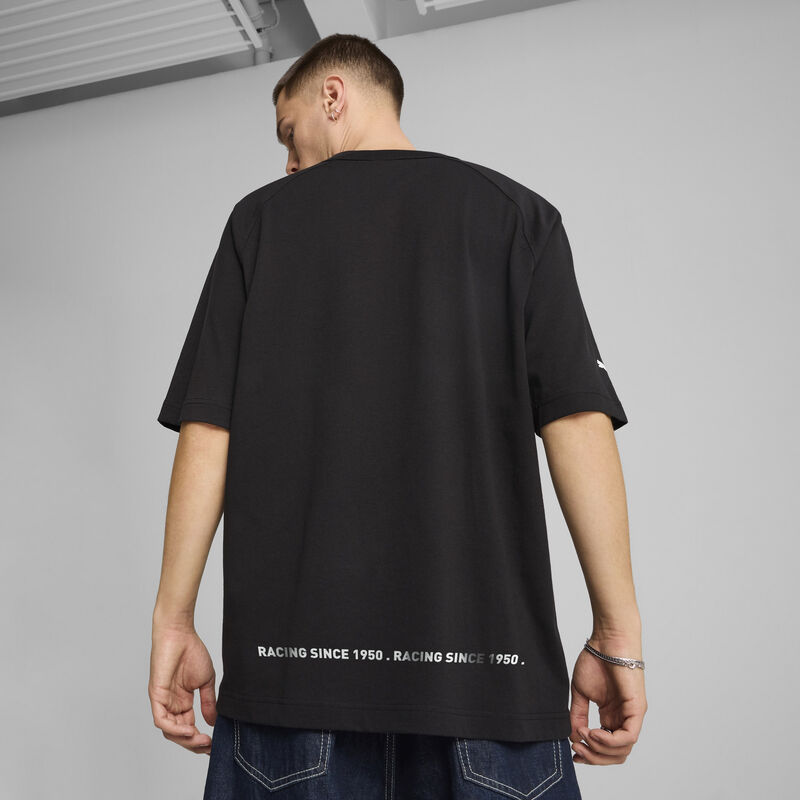 F1 LS UNISEX GRAPHIC RAGLAN TEE - black
