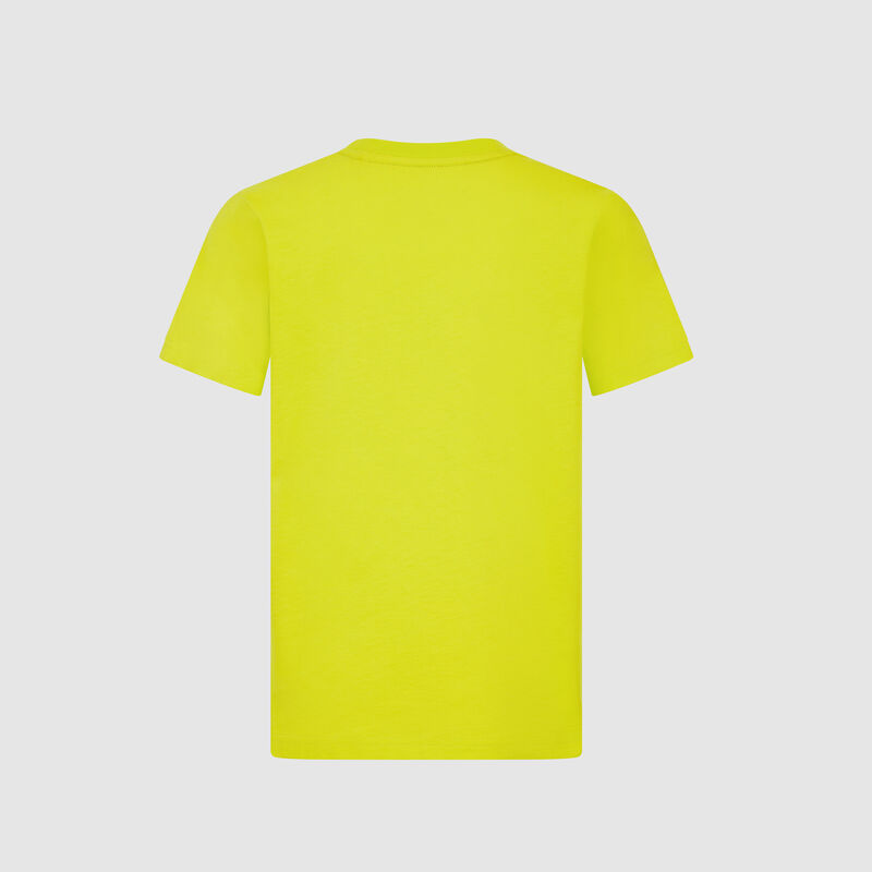 AMF1 FW KIDS LOGO TEE - lime