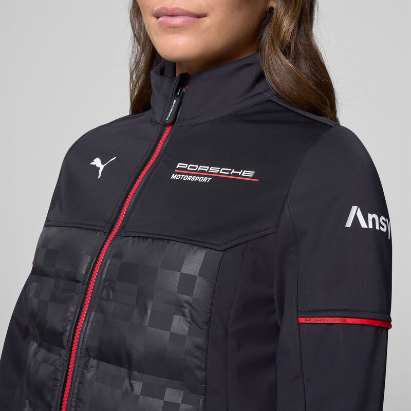 PMS RP WOMENS TEAM HYBRID JACKET - black