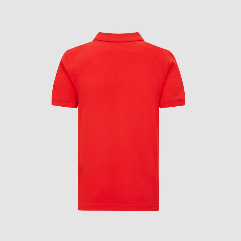 SF PU FW KIDS CLASSIC POLO - red