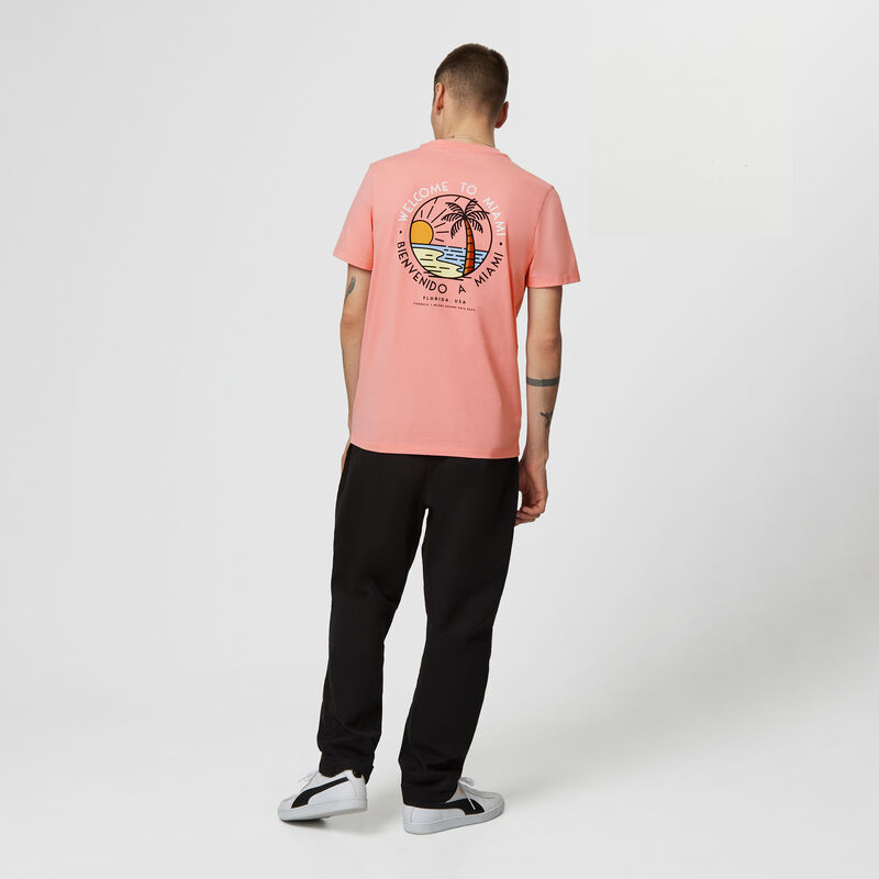 F1 FW RS MIAMI TEE - pink