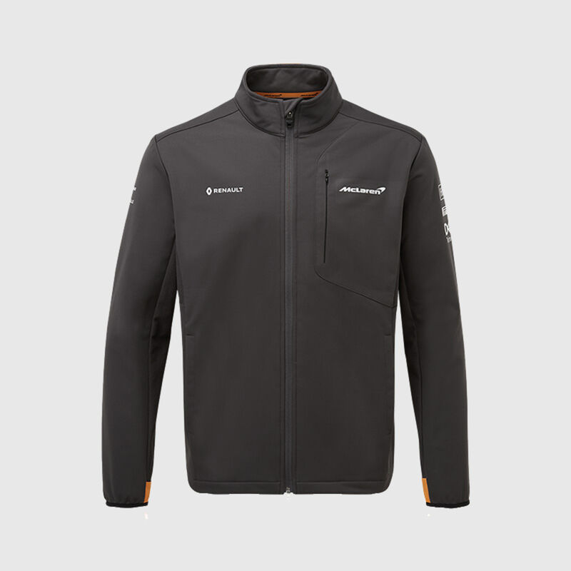 MCLAREN RP SOFTSHELL JACKET - grey