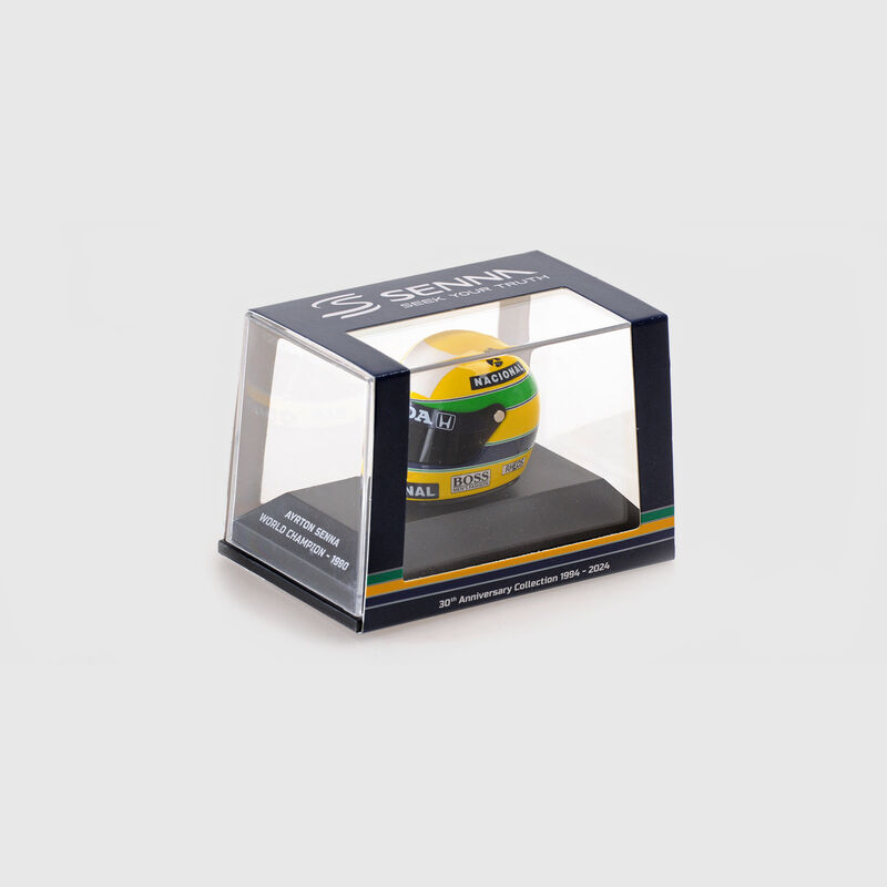 SENNA 1990 HELMET 1:8 - yellow