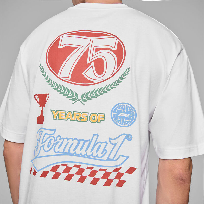 F1 FW LEGACY GRAPHIC TEE - white