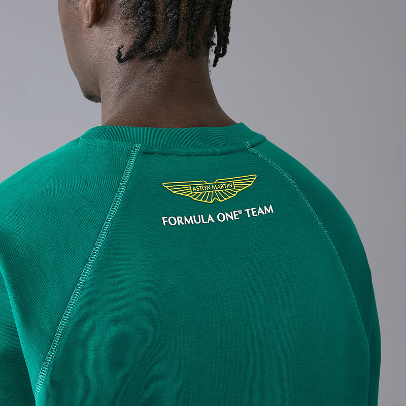 AMF1 FW LOGO CREW SWEAT - green