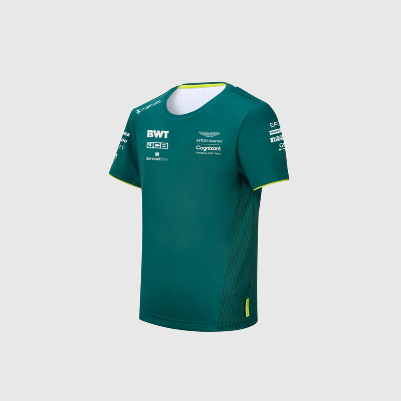 ASTON MARTIN COGNIZANT F1 KIDS RP TEAM T-SHIRT - green