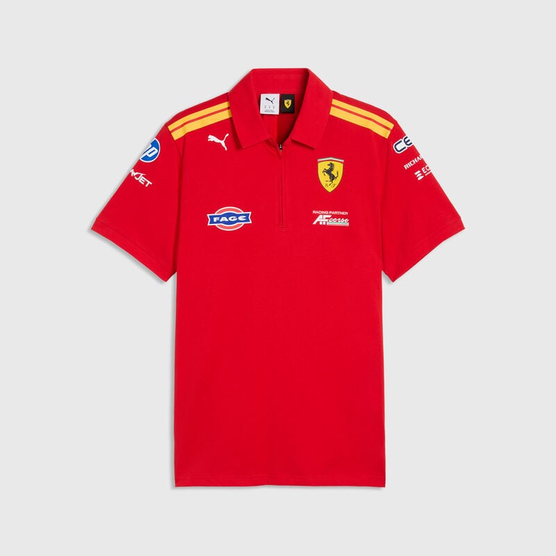 PUMA 2026 Team Hypercar Polo 2026 - Scuderia Ferrari - Puma red XS for males - 4070032337463 - Fuel For Fans F1 Merchandise store