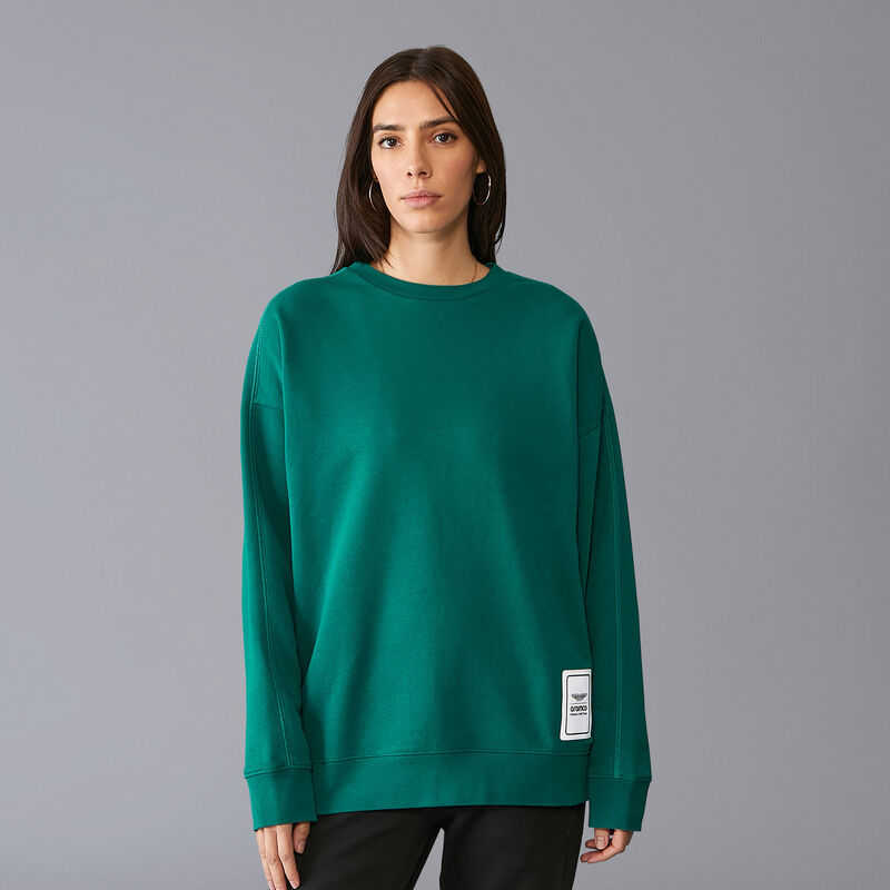 AMF1 FW LOGO CREW SWEAT - green