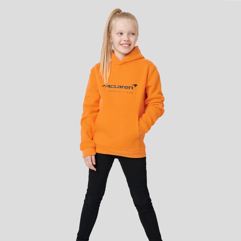 MCLAREN FW KIDS ESSENTIALS HOODY - orange