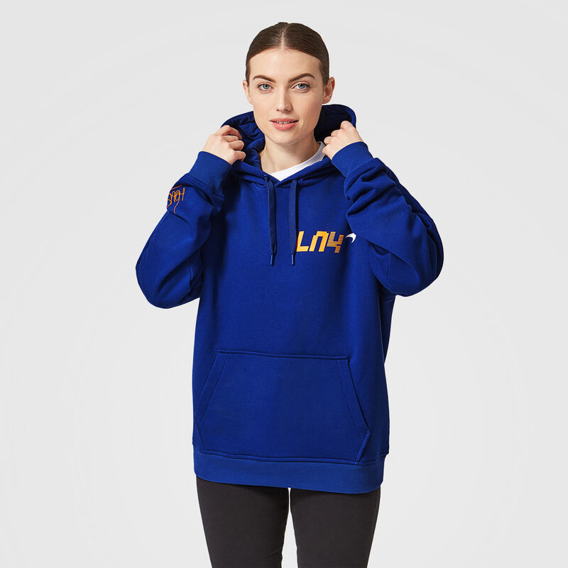 MCLAREN FW MENS LANDO LN4 HOODY - blue