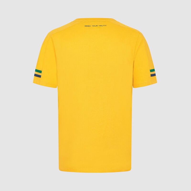 AS FW MENS STRIPE TEE - yellow