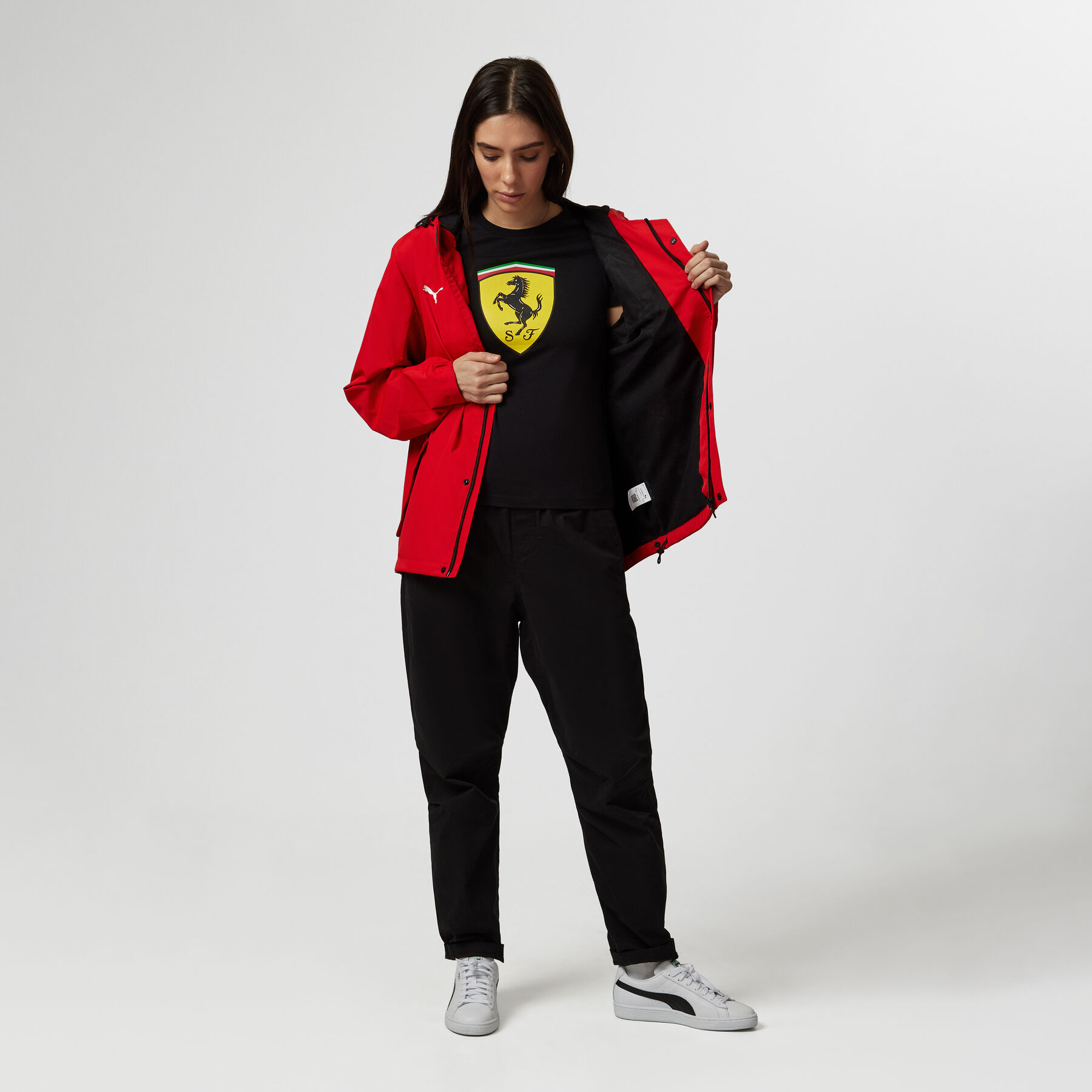 Scuderia ferrari cheap rain jacket
