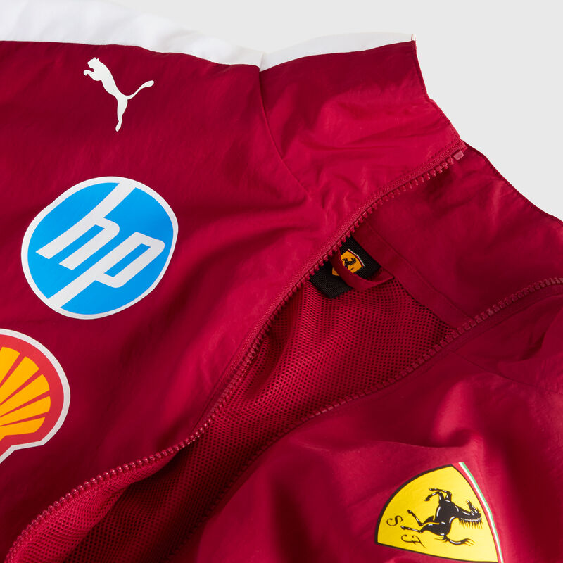 SF RP DRIVERS T7 OVERSIZED JACKET - red