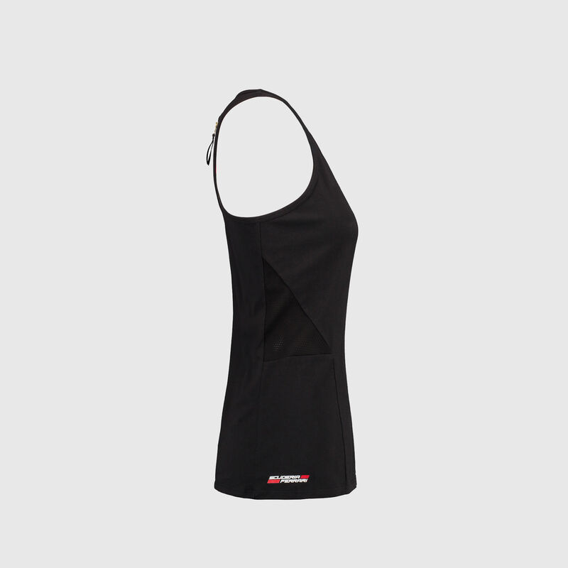 SF FW WOMENS RACER BACK TOP - black