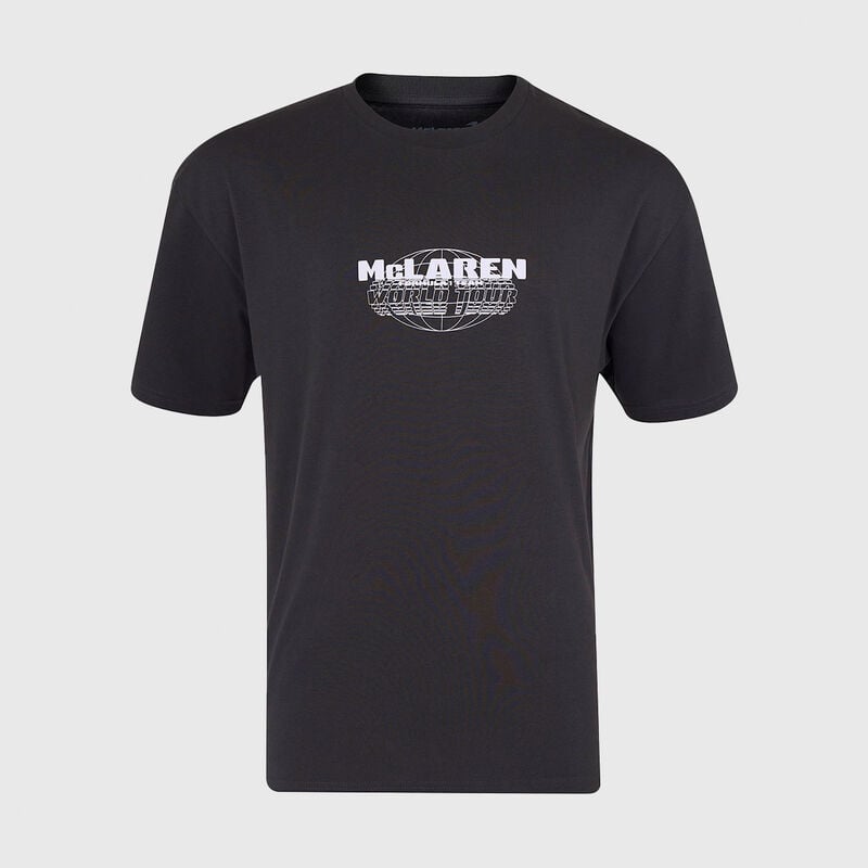 MCL FW UNISEX WORLD TOUR TEE - black