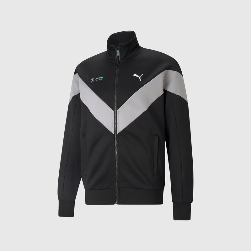 MAPM PU LS MENS MCS TRACK JACKET  - black