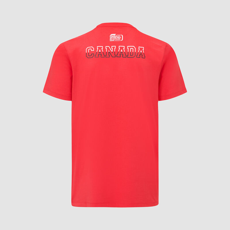 F1 FW RS CANADA TEE - red