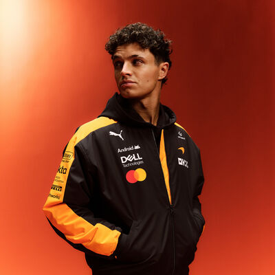 West McLaren Mercedes Mobil 1 imperméable à capuche pliable gris taille grande F1 Formula One Jacket - Canada