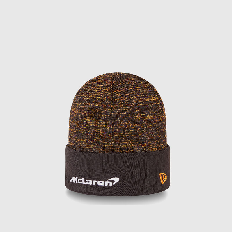 MCLAREN REPLICA RICCIARDO ENGINEERED CUFF KNIT BEA - Antracit