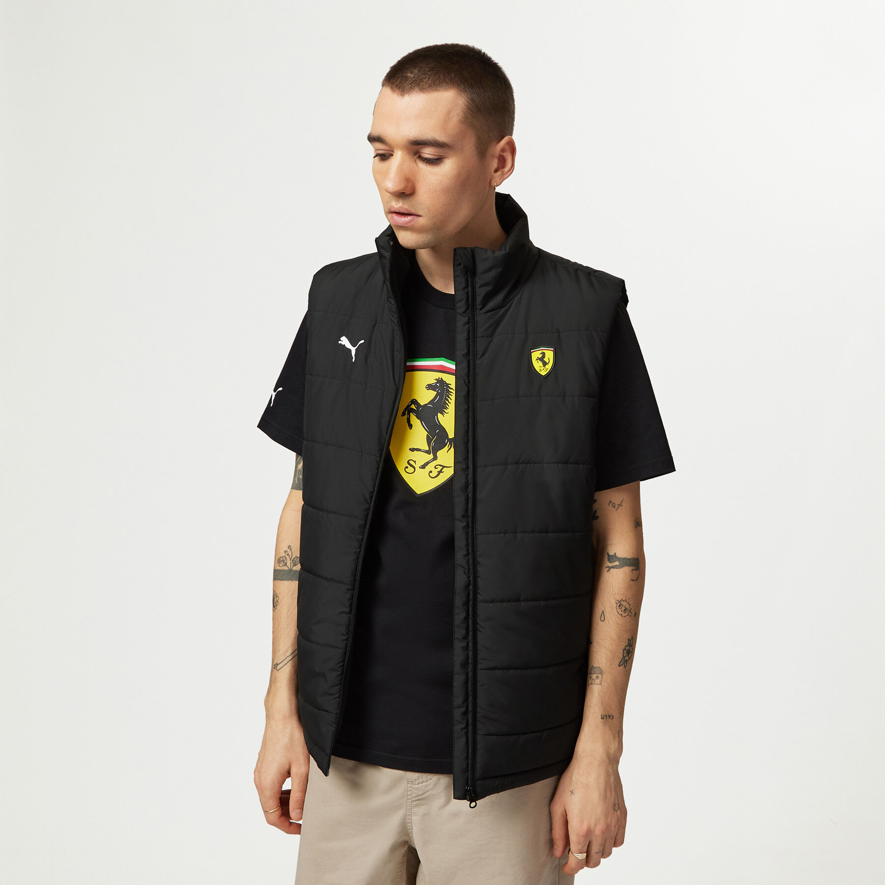Mens shop puma gilet