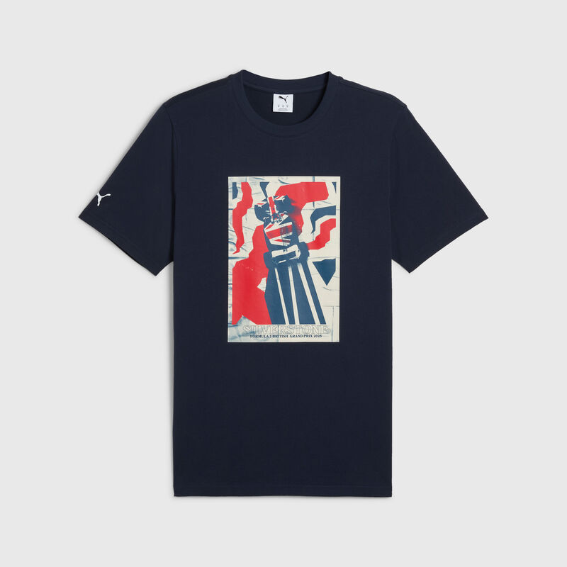 F1 FW SILVERSTONE SE TEE - blue