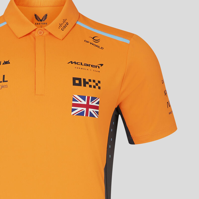 MCL RP MENS LN DRIVER POLO - orange