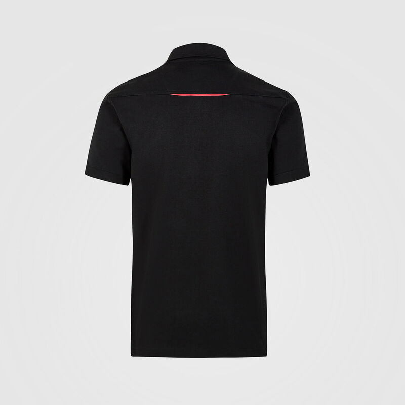 PORSCHE FW MENS POLO - black
