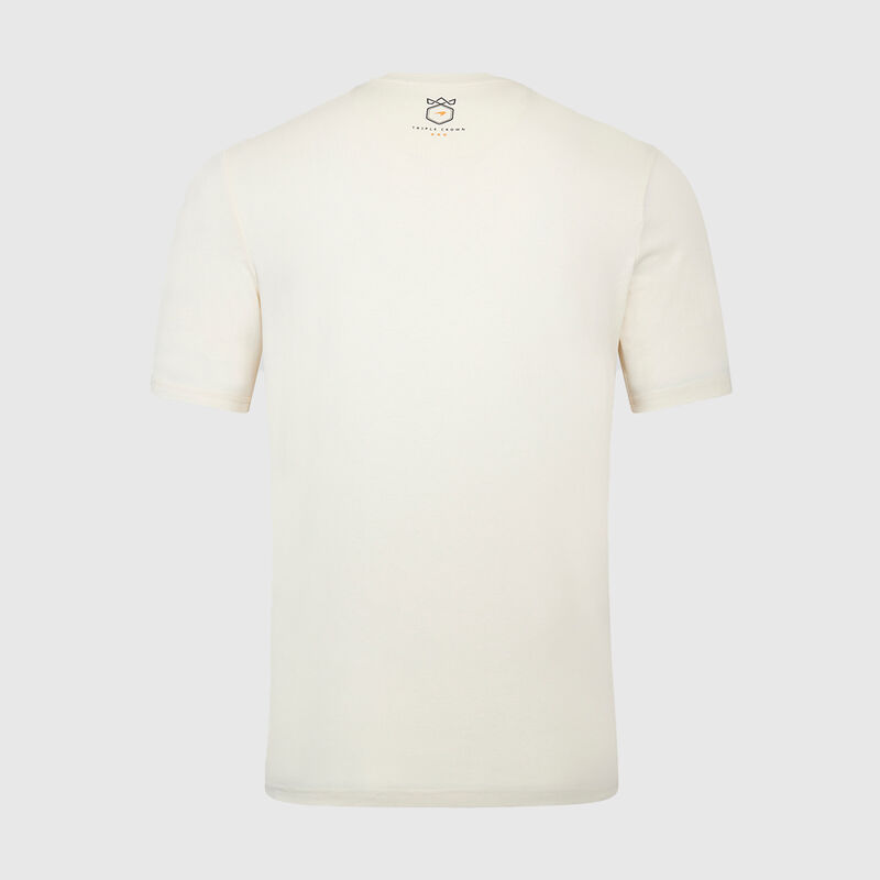 MCLAREN SL FW TRIPLE CROWN TEE OPT 1 - natural