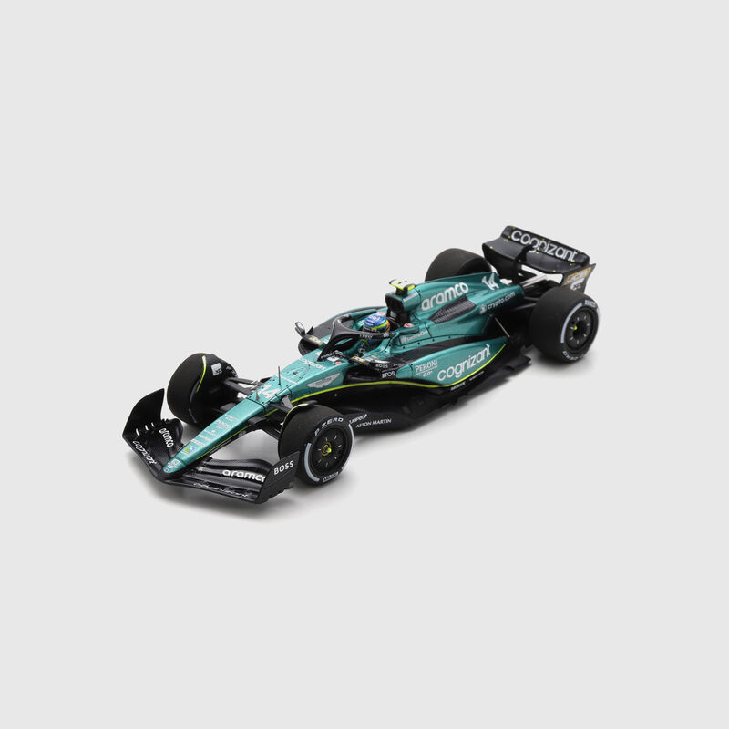 AMCF1 ALONSO 1:43 SCALE MODEL CAR - green