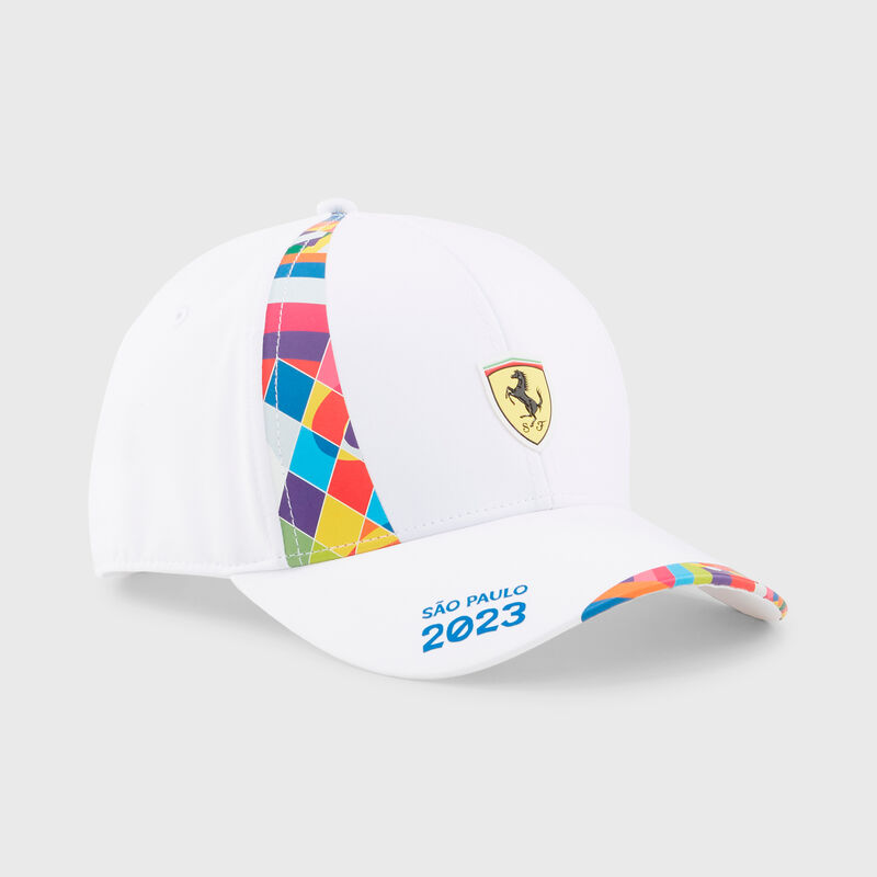 SF FW SE BRAZIL CAP - white