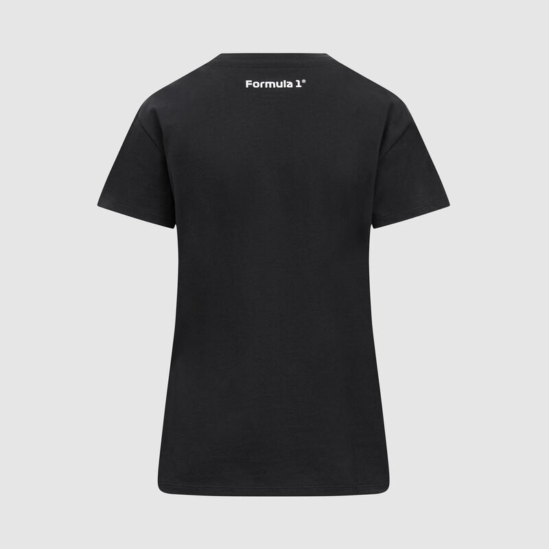 F1 FW WOMENS LOGO TEE - black