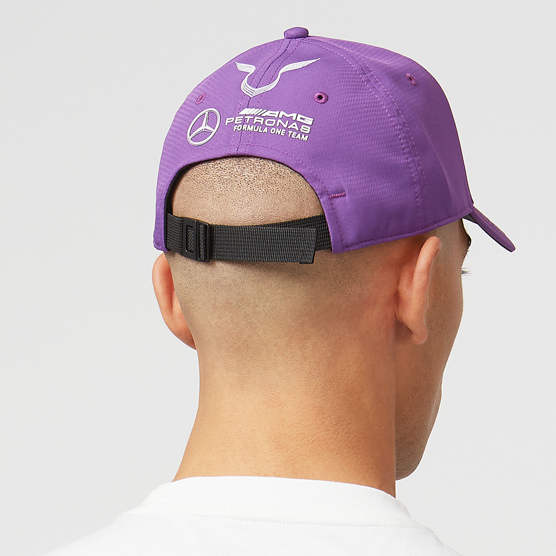 Purple mercedes hat Clearance