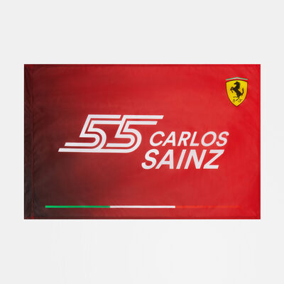 Carlos Sainz 55 Flagge