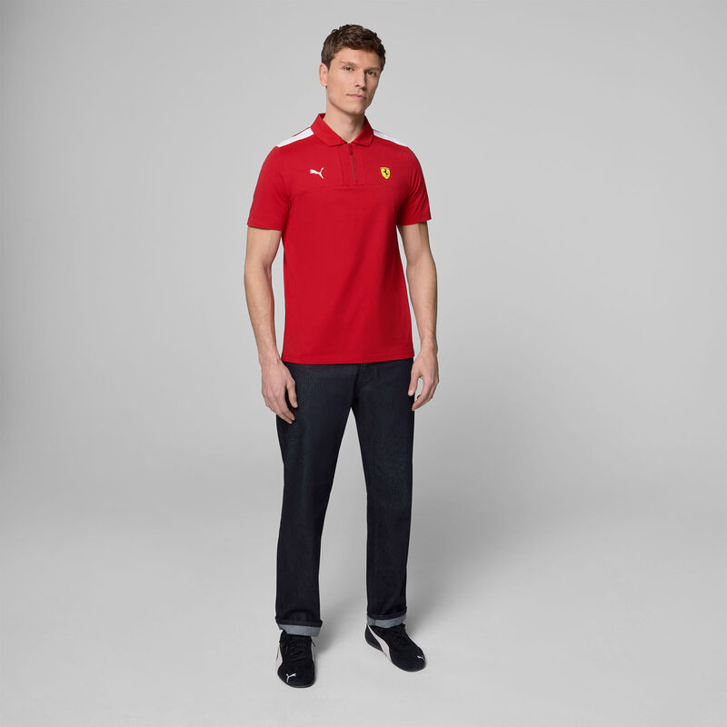 SF FW MENS POLO - red