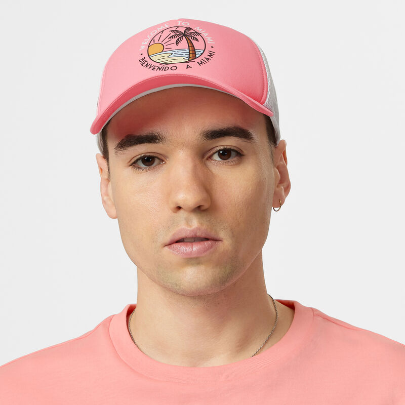 F1 FW RS MIAMI CAP - pink