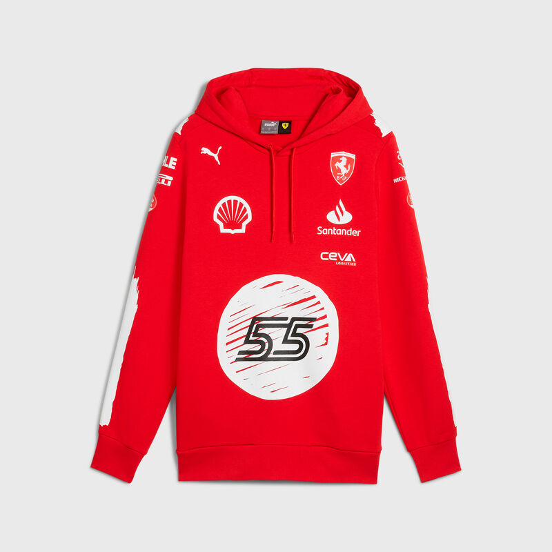 SF RP SE JOSHUA VIDES HOODY - red-sainz